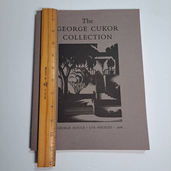 The George Cukor Collection Catalog of Books Vintage 1986 Los Angeles - Picture 7 of 9